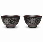 Yunomi Teacup, Banko-Yaki, Pair - Suigetsu Kiln - 80ml