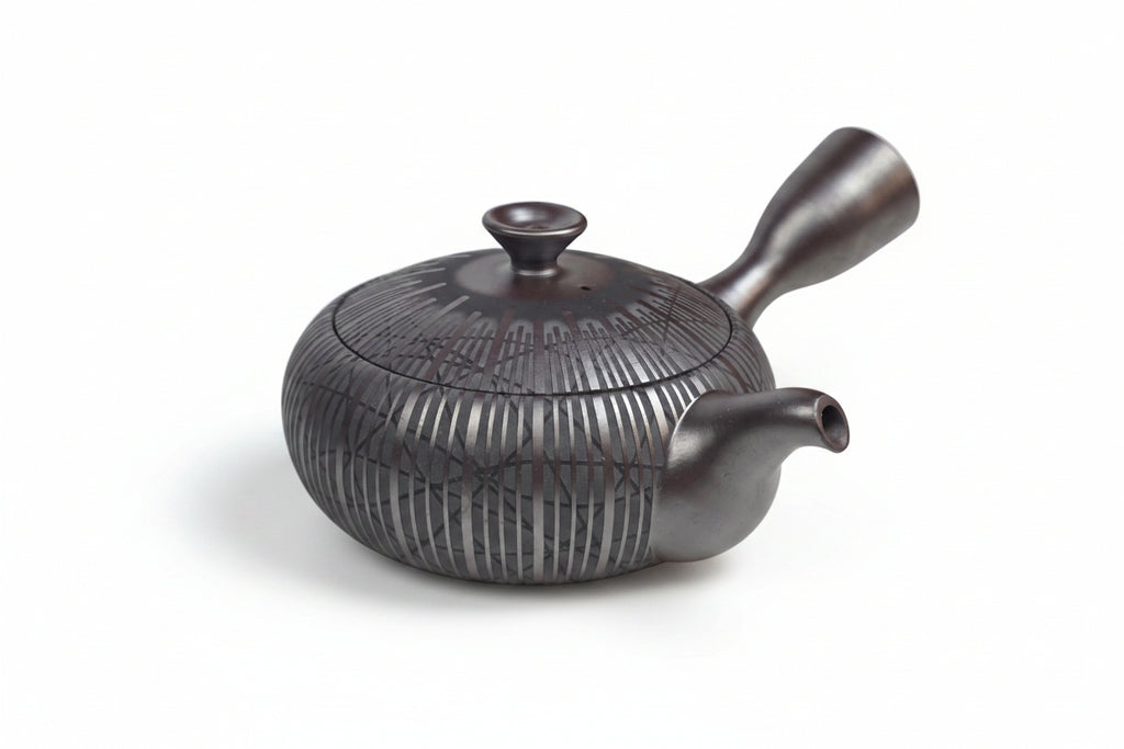 Banko-Yaki Kyusu Teapot - Shimizu Suigetsu III - 380ml
