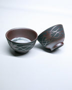 Yunomi Teacup, Banko-Yaki, Pair - Suigetsu Kiln - 80ml