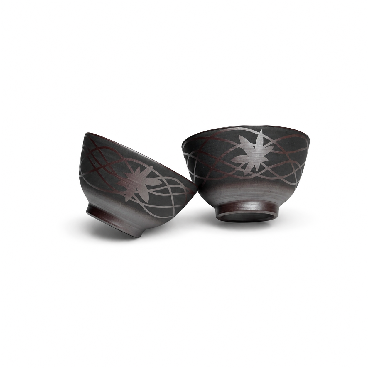 Yunomi Teacup, Banko-Yaki, Pair - Suigetsu Kiln - 80ml