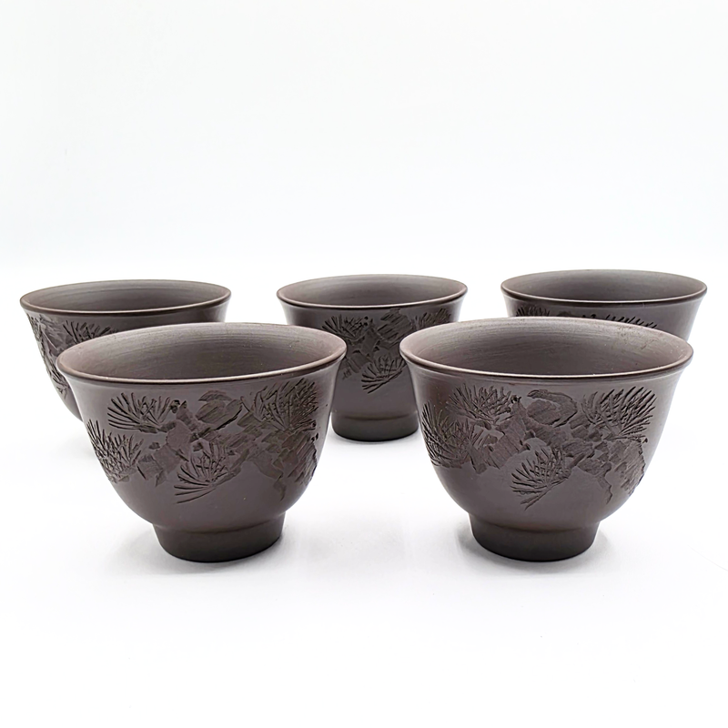 Vintage Banko-Yaki Kyusu Teapot Set -  Suigetsu II - 300ml