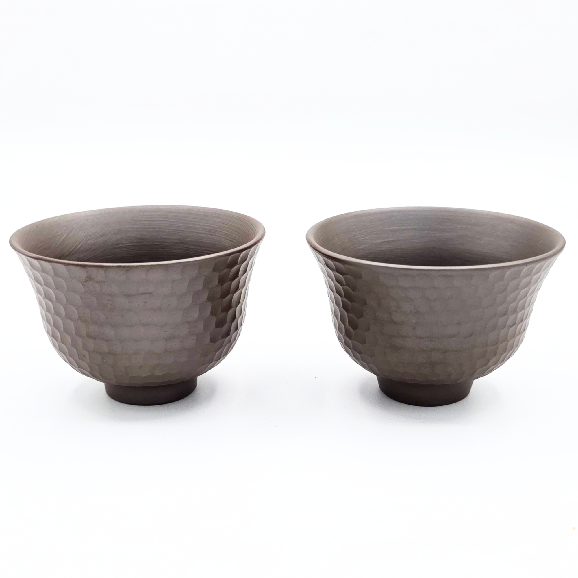 Yunomi Teacup, Banko-Yaki, Pair - Mori Iroku IV - 80ml