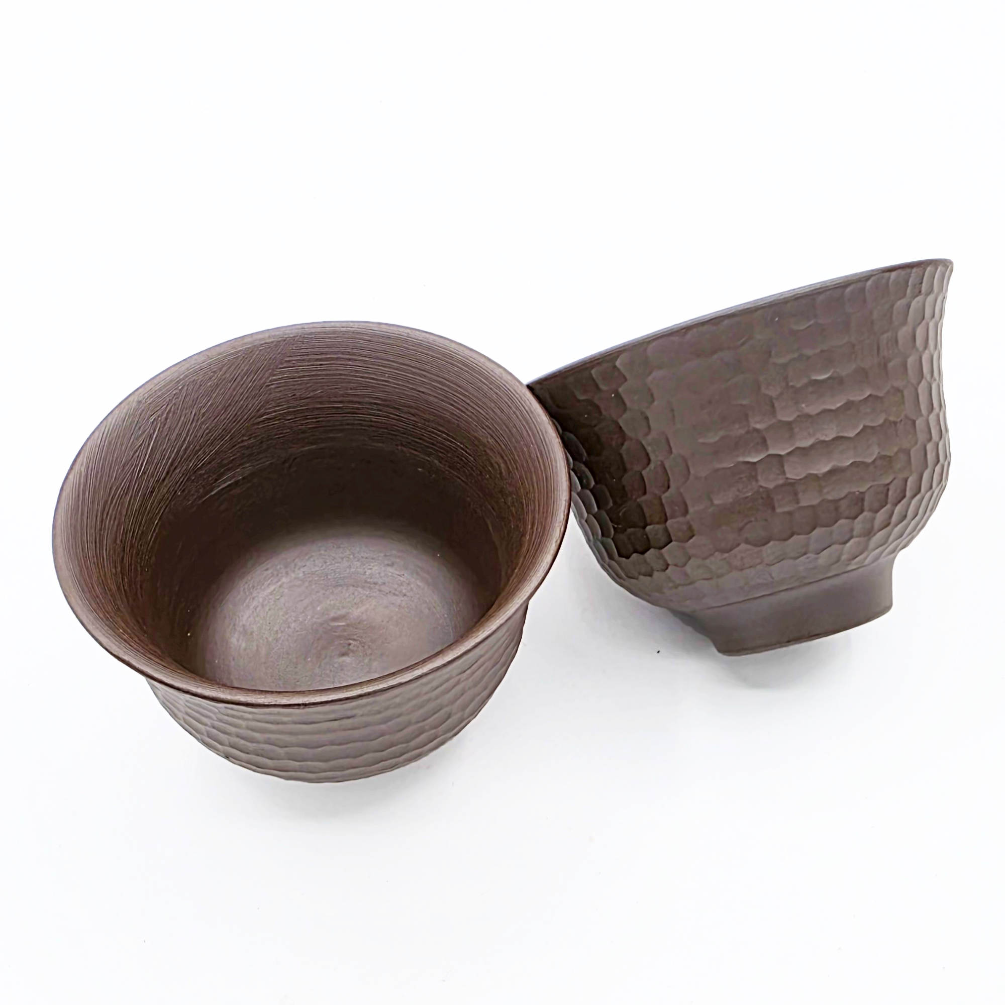 Yunomi Teacup, Banko-Yaki, Pair - Mori Iroku IV - 80ml