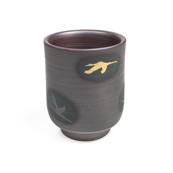 Yunomi Teacup, Banko-Yaki, Pair - Shimizu Jun - 180ml
