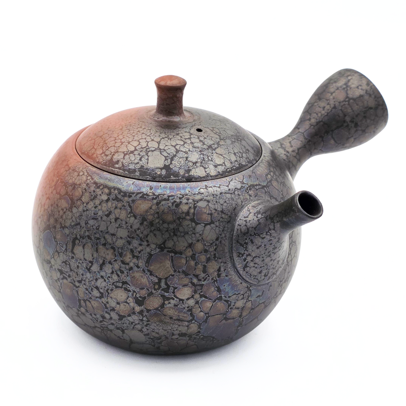 Tokoname-Yaki Kyusu Teapot, Tenmoku Finish - Shoryu - 340ml