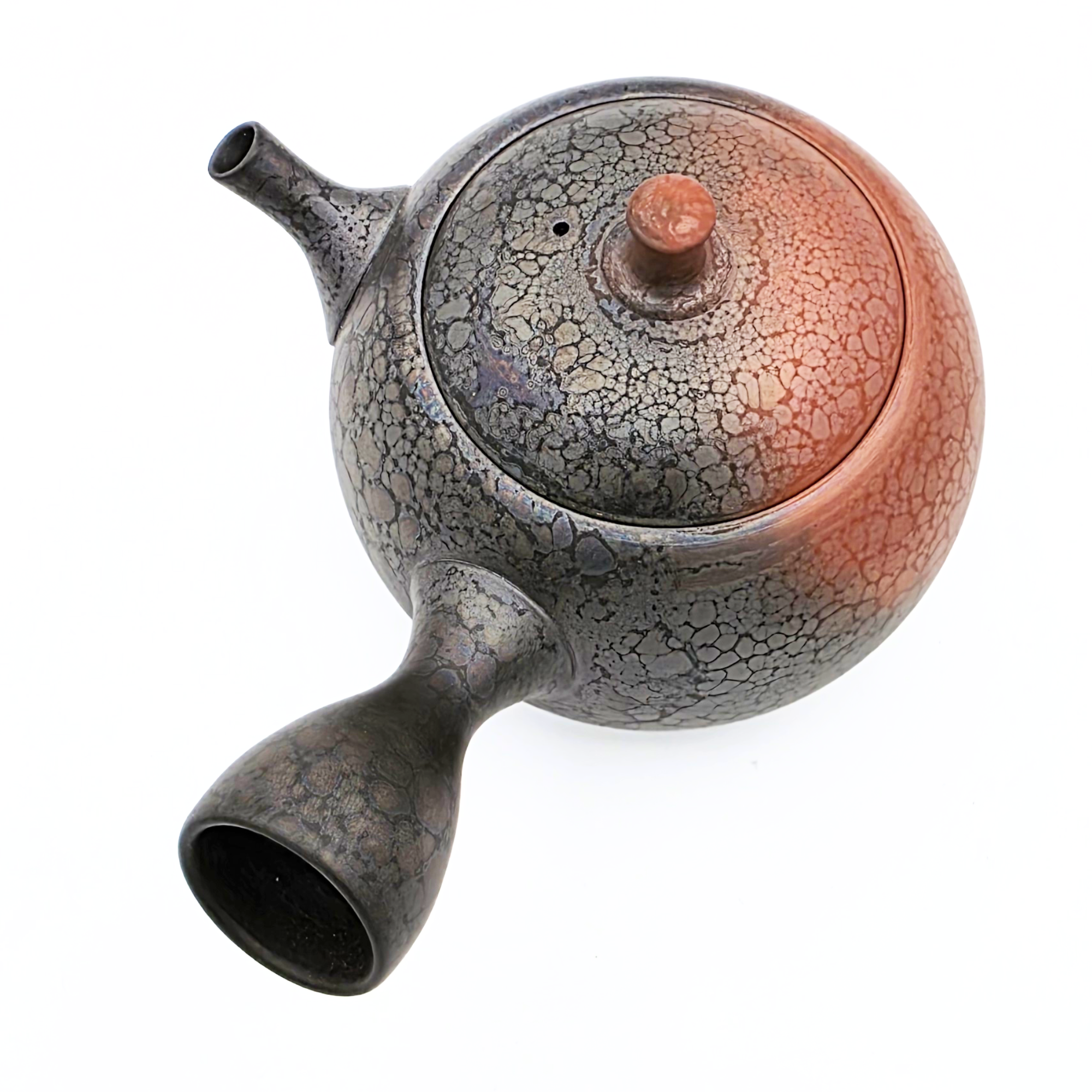 Tokoname-Yaki Kyusu Teapot, Tenmoku Finish - Shoryu - 340ml