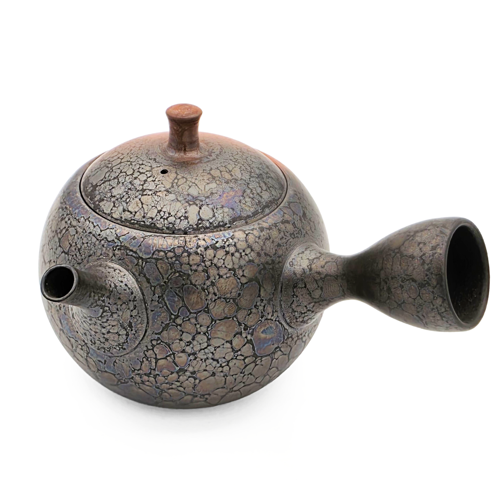 Tokoname-Yaki Kyusu Teapot, Tenmoku Finish - Shoryu - 340ml
