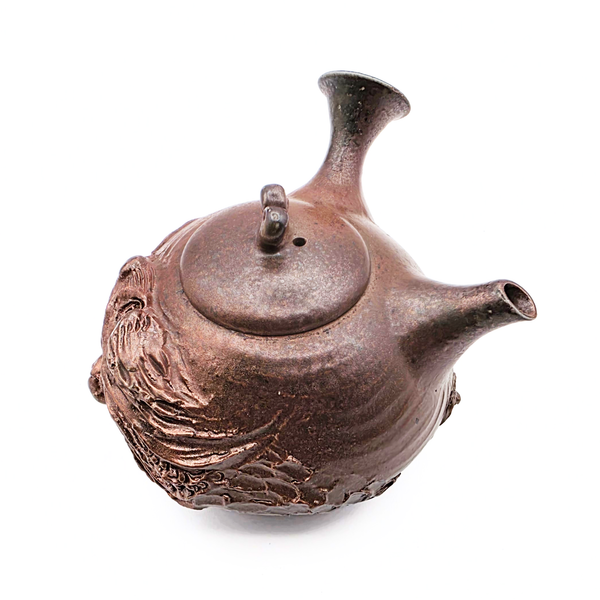 Tokoname-Yaki Kyusu Teapot, "Earth Dragon" - Yohei Konishi - 240ml