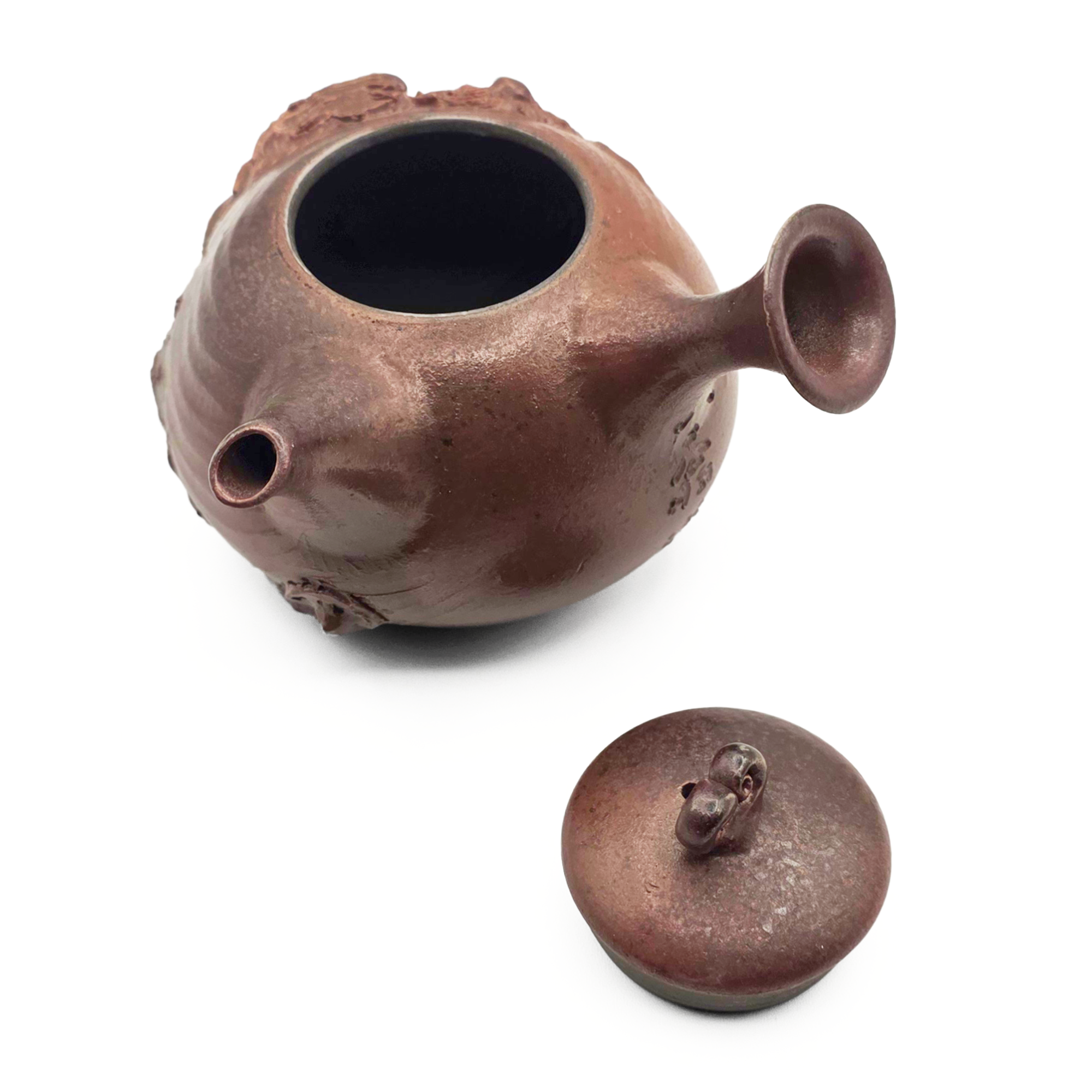 Tokoname-Yaki Kyusu Teapot, "Earth Dragon" - Yohei Konishi - 240ml