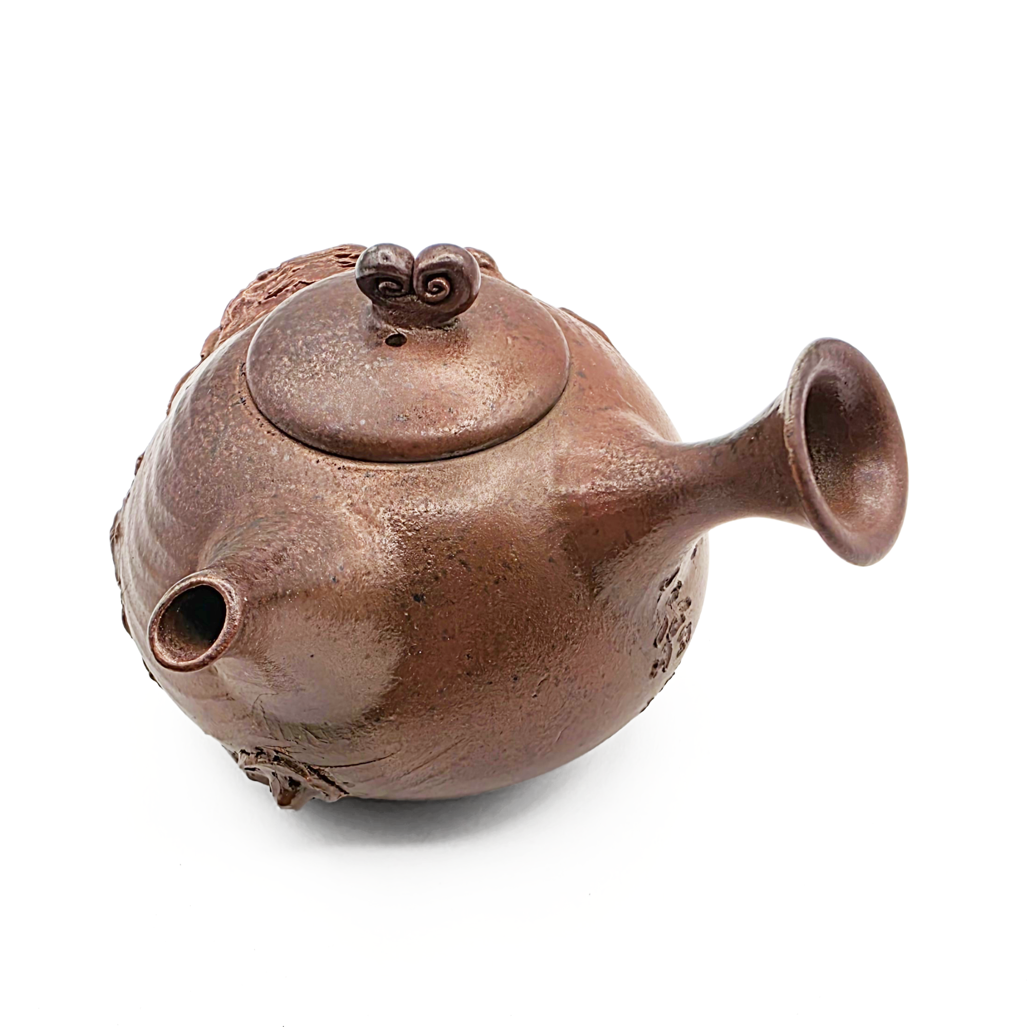 Tokoname-Yaki Kyusu Teapot, "Earth Dragon" - Yohei Konishi - 240ml