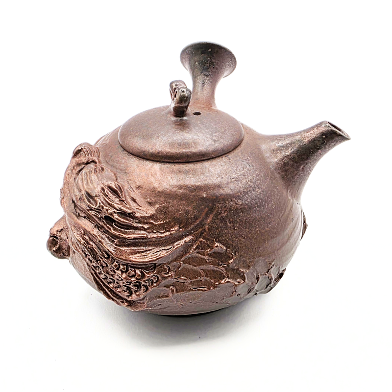 Tokoname-Yaki Kyusu Teapot, "Earth Dragon" - Yohei Konishi - 240ml