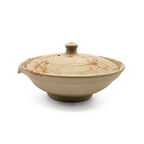 Tokoname-Yaki Shiboridashi Teapot, Seaweed-Fired "Mogake" - Tanikawa Jin - 80ml