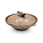 Tokoname-Yaki Shiboridashi Teapot, Seaweed-Fired "Mogake" - Tanikawa Jin - 80ml