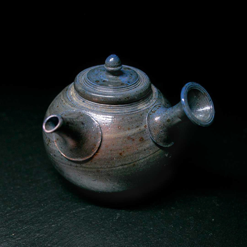 Blue Tokoname-Yaki Kyusu Teapot - Yohei Konishi - 280ml