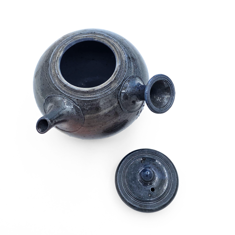 Blue Tokoname-Yaki Kyusu Teapot - Yohei Konishi - 280ml