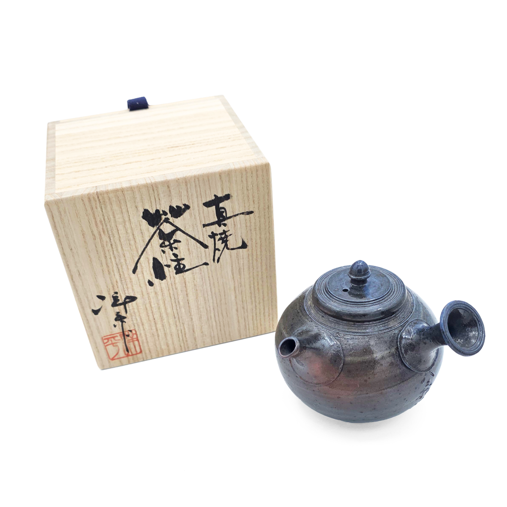 Blue Tokoname-Yaki Kyusu Teapot - Yohei Konishi - 280ml