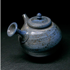 Blue Tokoname-Yaki Kyusu Teapot - Yohei Konishi - 280ml