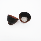 Yunomi Yōhen Red Clay Teacups, Pair - Katayama Hakusan