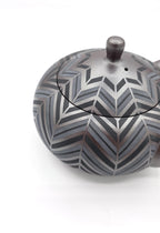 Banko-Yaki Kyusu Teapot - Suigetsu III - Geometric Yabane - 410ml