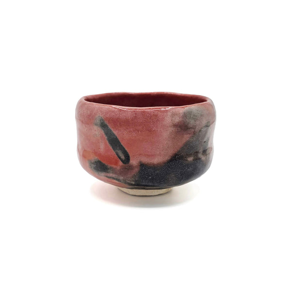 Chawan Raku rouge - Four Rakunyū - Kyoto