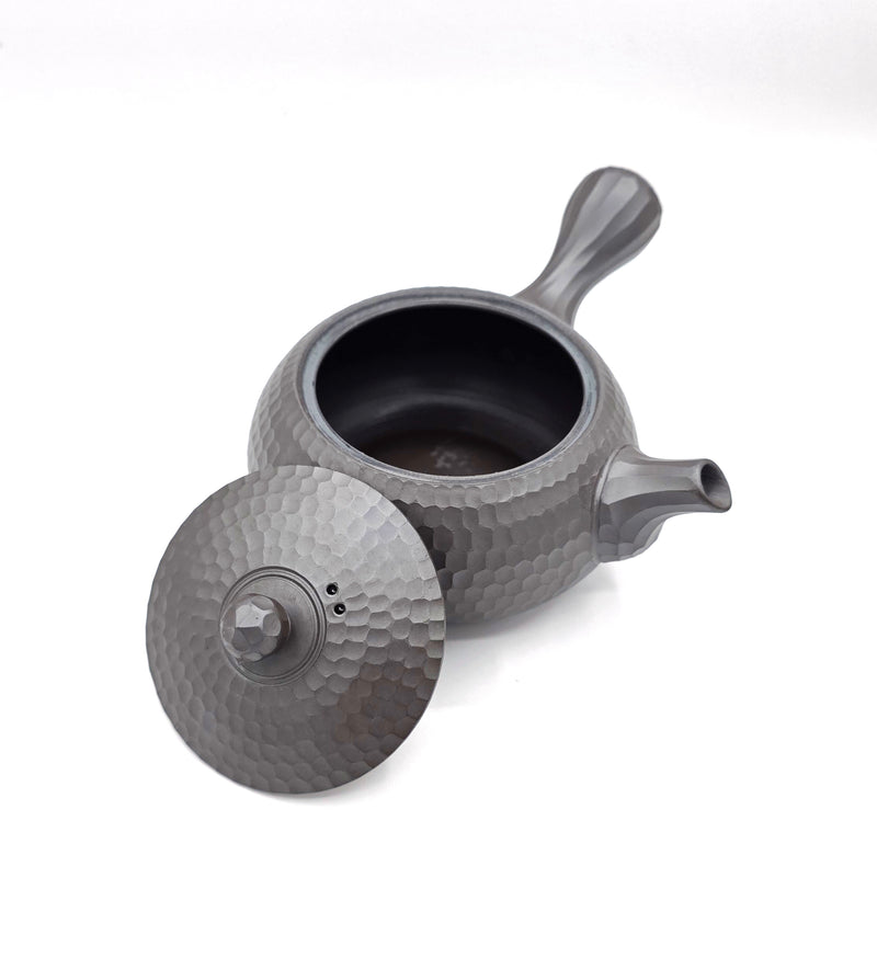 Banko-Yaki Kyusu Teapot, Medium Diamond Cut - Mori Iroku IV - 320ml