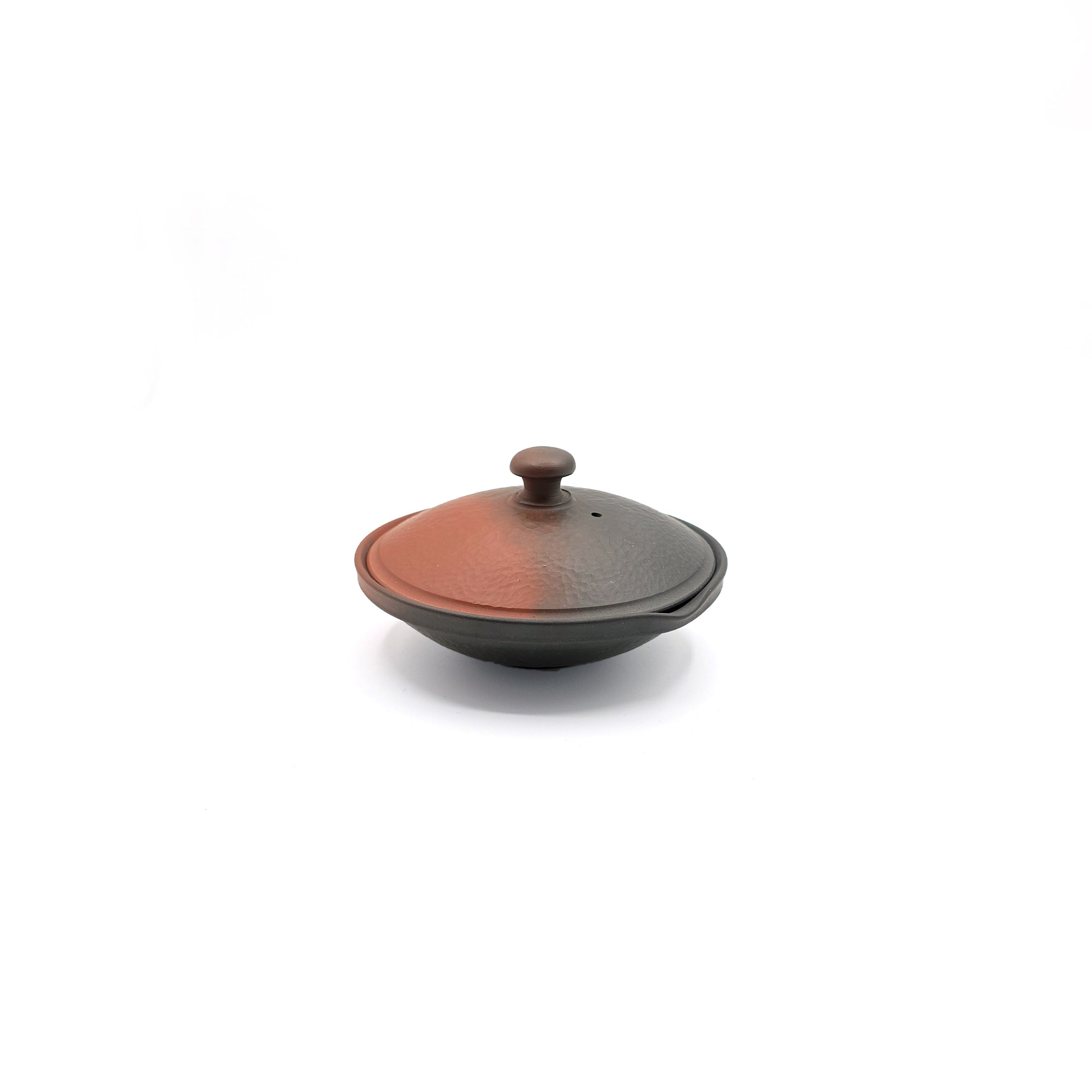 Shiboridashi Teapot - Yoshiki Murata - Black Red Yohen Tokoname-yaki - 80ml