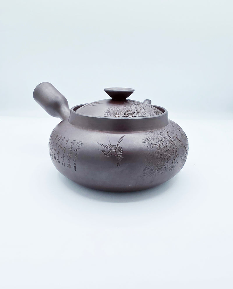 Banko-yaki Kyusu Teapot by Suigetsu II  - 490m