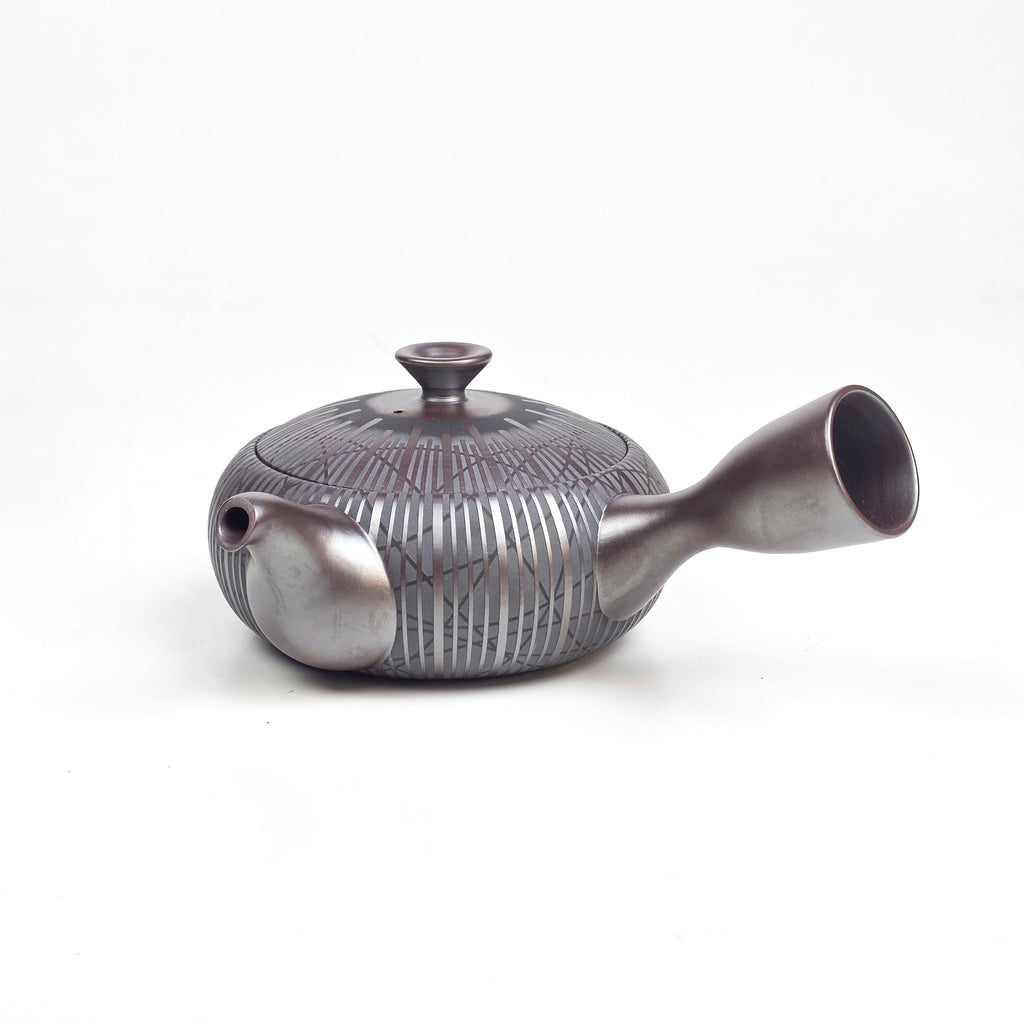 Banko-Yaki Kyusu Teapot - Shimizu Suigetsu III - 380ml