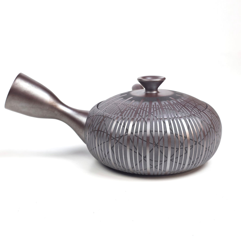 Banko-Yaki Kyusu Teapot - Shimizu Suigetsu III - 380ml