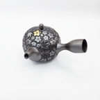 Banko-yaki Teapot - Suigetsu III - Sakura and Maple with Real Gold Accents -350ml