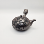 Banko-Yaki Kyusu Teapot - Suigetsu III - Moonlit Sakura and Maple - 350ml