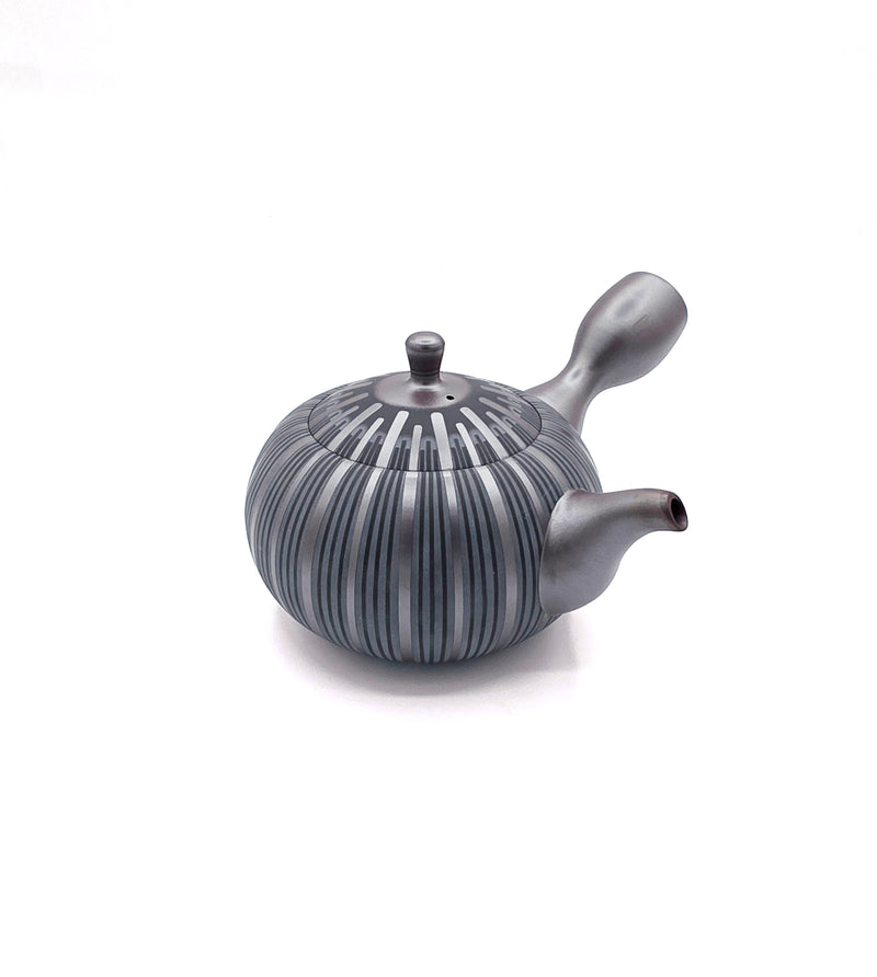 Banko-Yaki Kyusu Teapot, "Thousand Lines" - Suigetsu III - 400ml