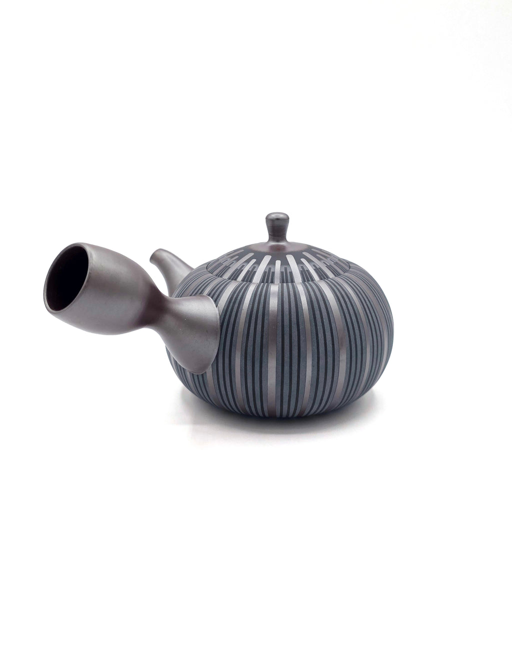 Banko-Yaki Kyusu Teapot, "Thousand Lines" - Suigetsu III - 400ml