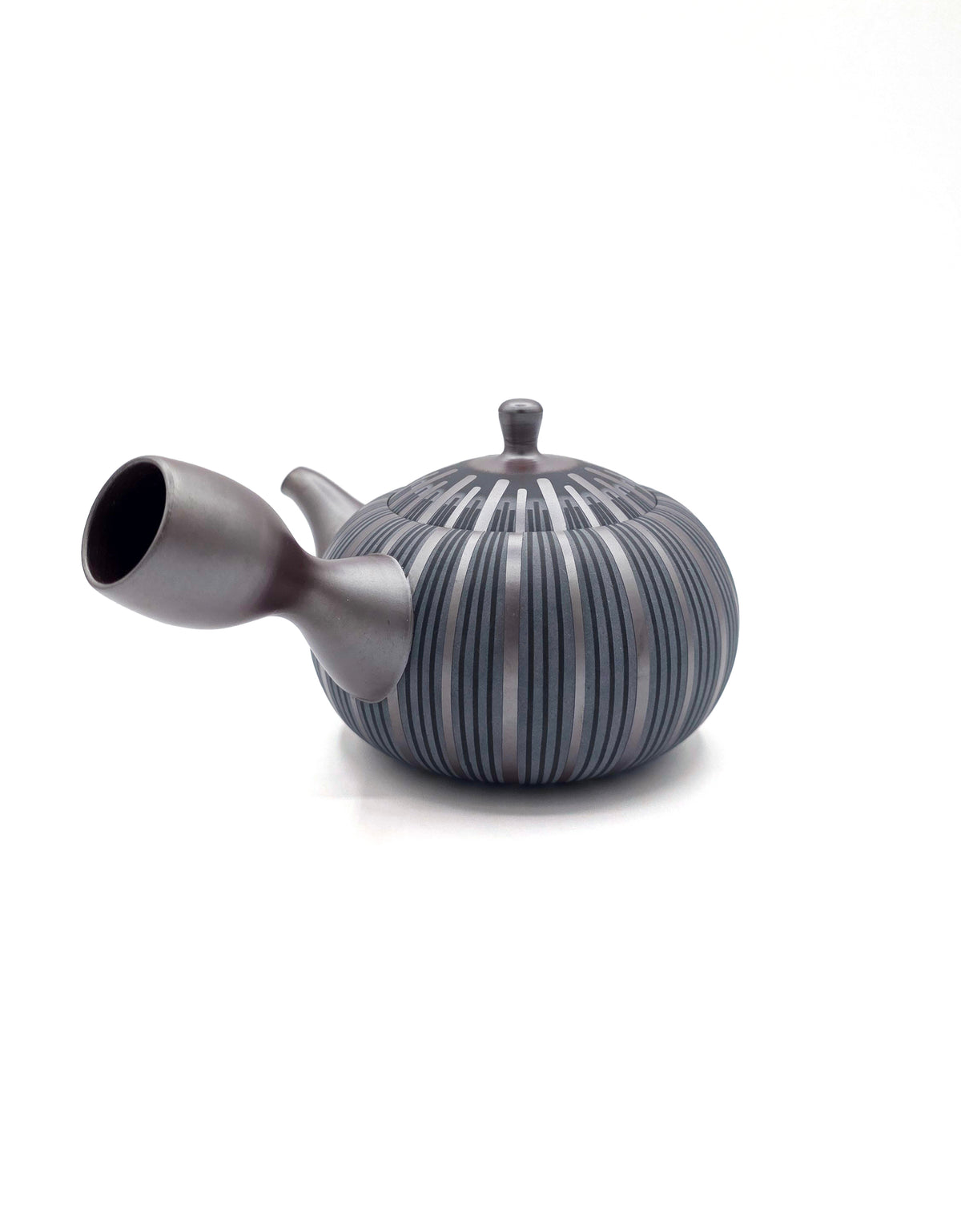 Banko-Yaki Kyusu Teapot, "Thousand Lines" - Suigetsu III - 400ml