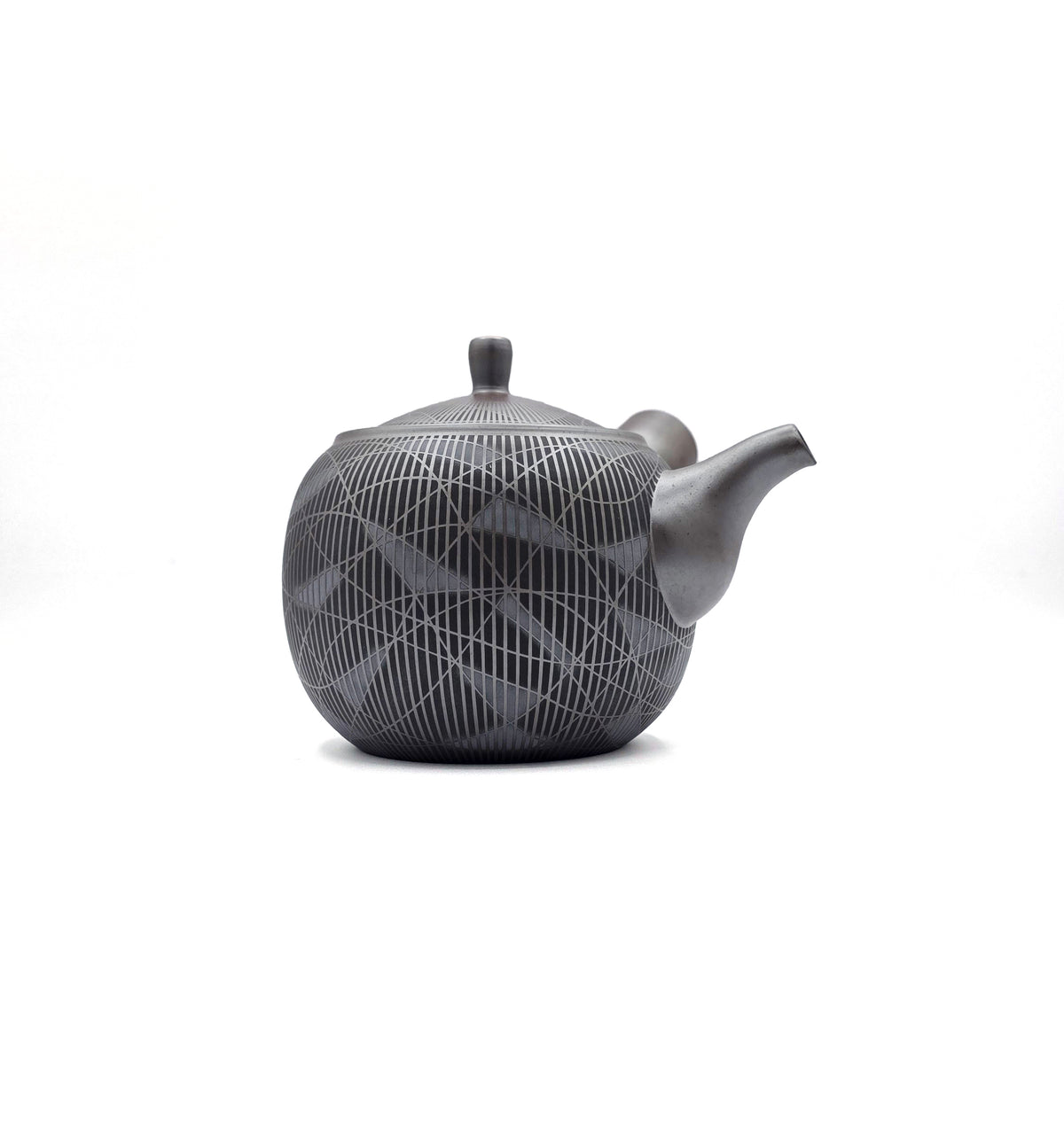 Banko-Yaki Kyusu Teapot, "Kagome" - Suigetsu III - 490ml