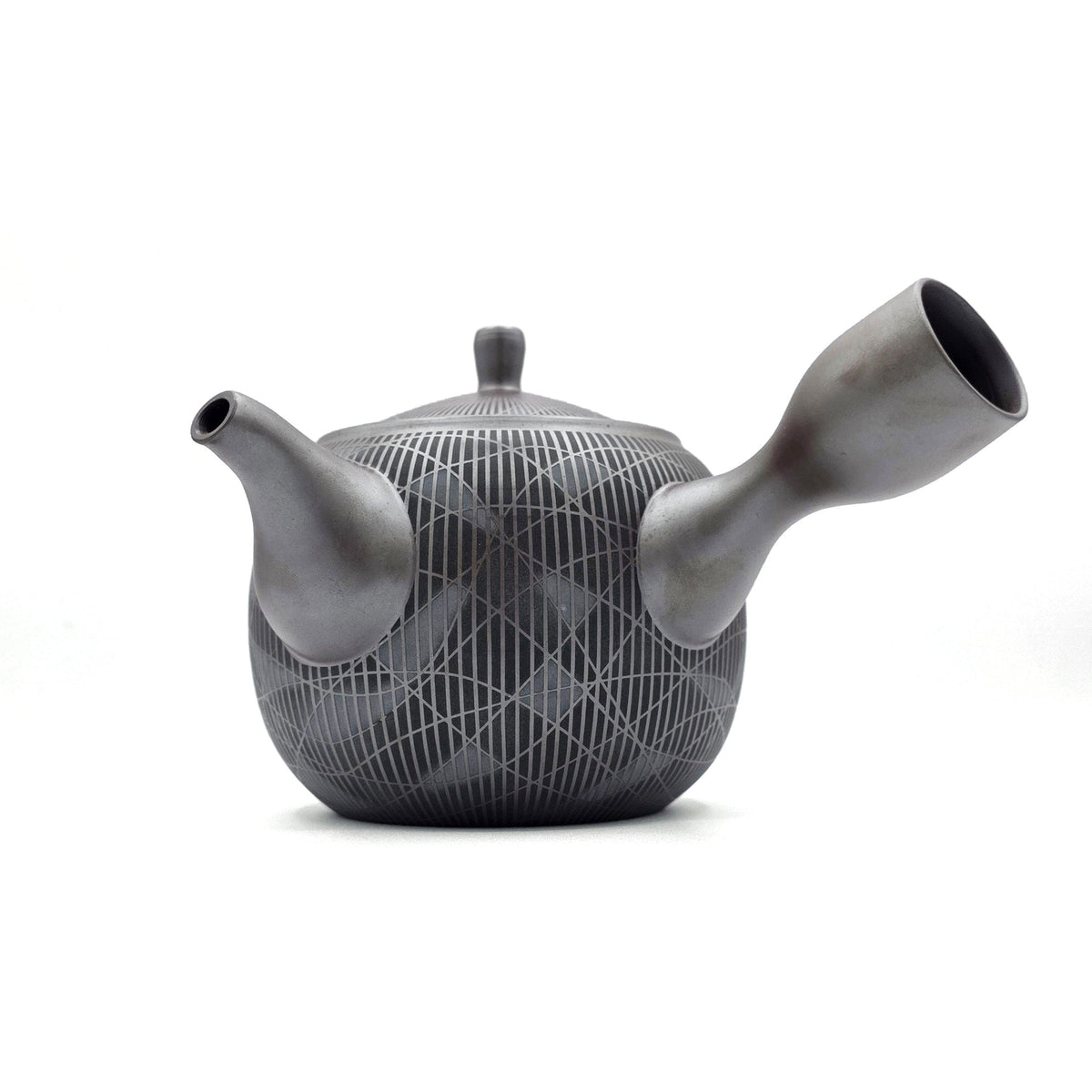 Banko-Yaki Kyusu Teapot, "Kagome" - Suigetsu III - 490ml