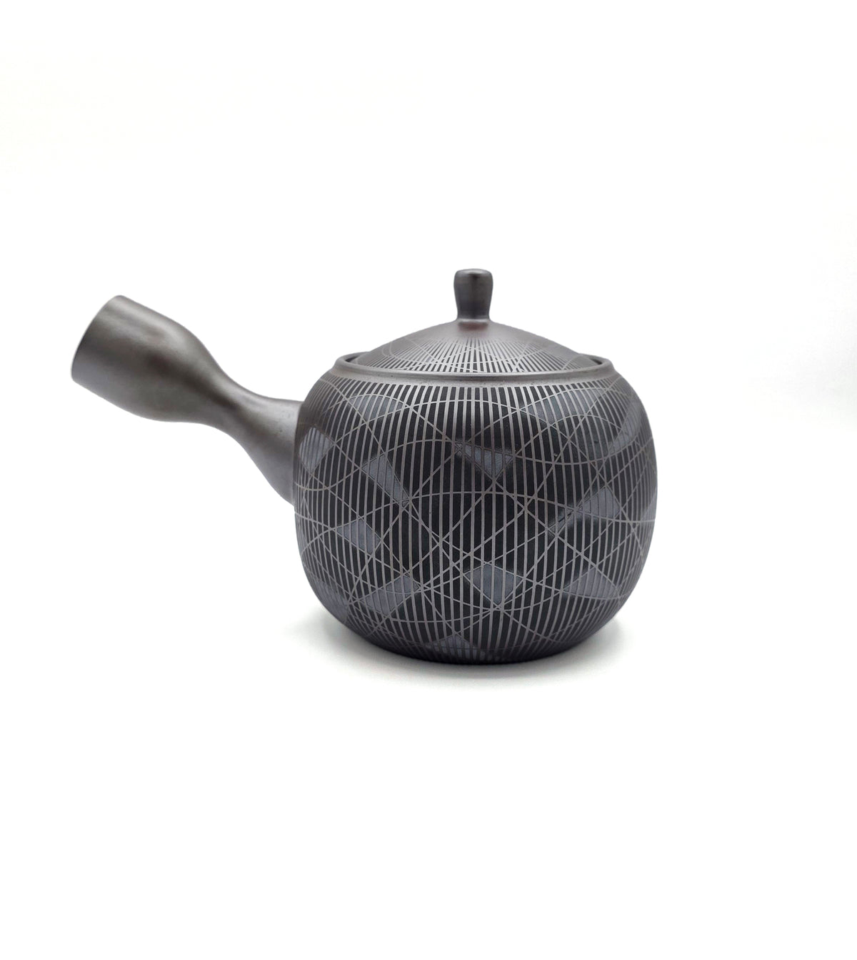 Banko-Yaki Kyusu Teapot, "Kagome" - Suigetsu III - 490ml