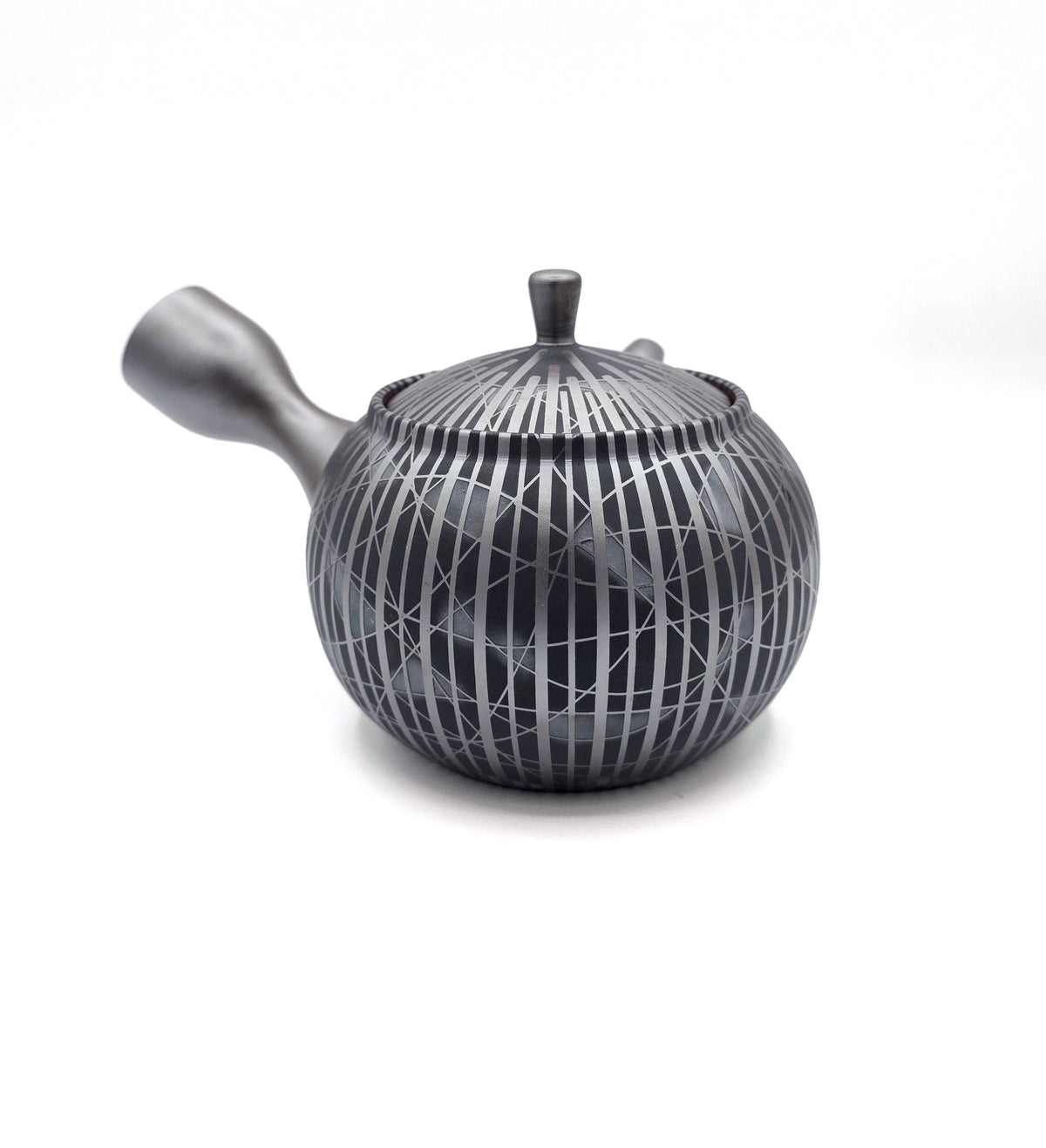 Banko-Yaki Kyusu Teapot, "Sudare" - Suigetsu III - 390ml