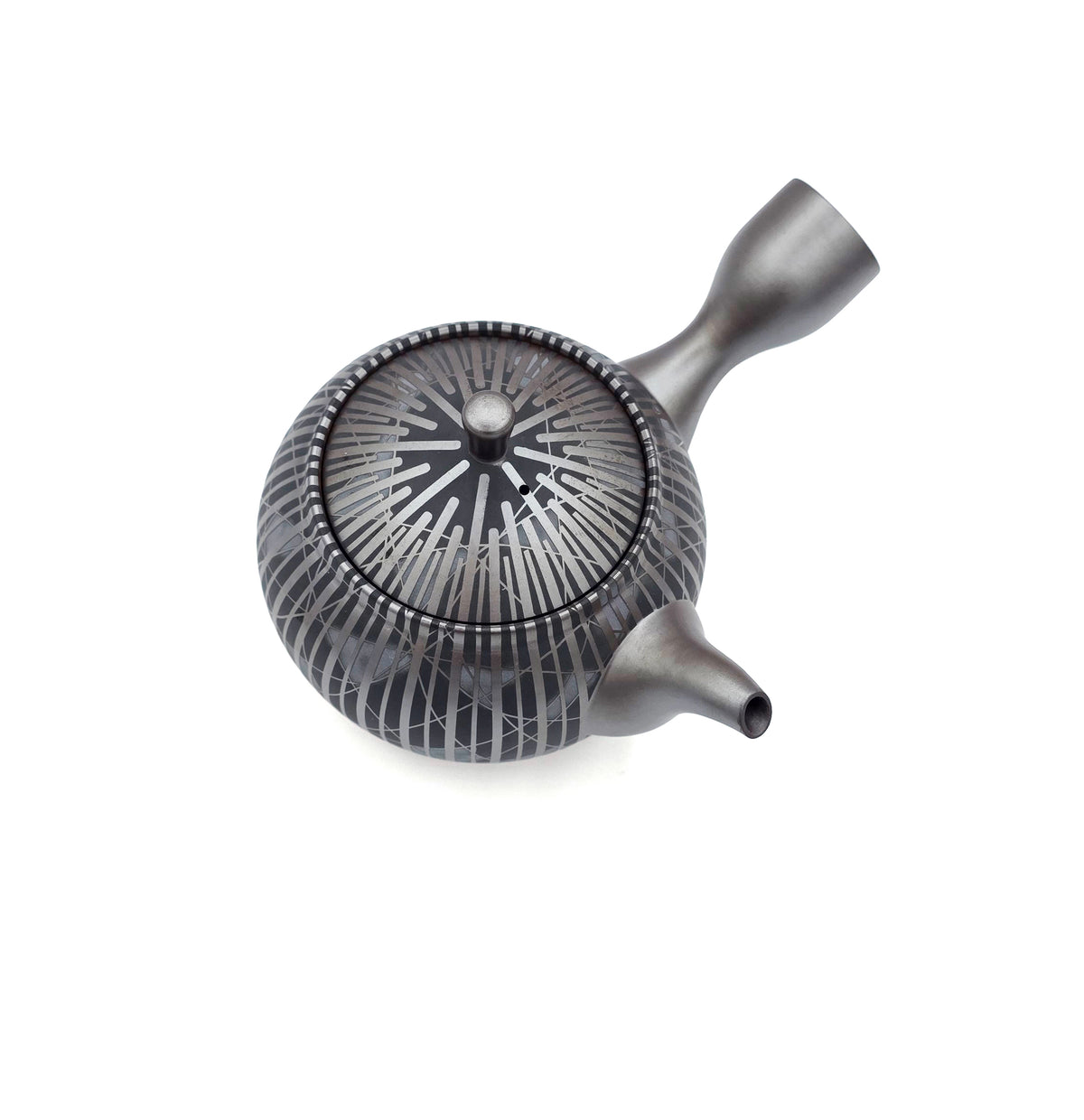 Banko-Yaki Kyusu Teapot, "Sudare" - Suigetsu III - 390ml