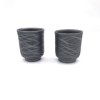Banko-yaki Yunomi Tea Cups - Suigetsu kiln - 240ml
