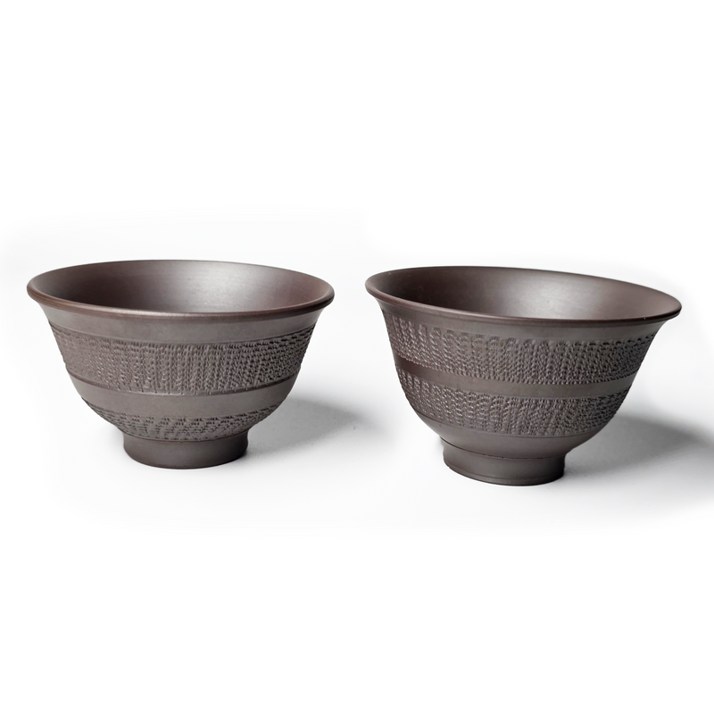 Japanese Yunomi Teacup set – Masaki Tachi – Banko-Yaki Handmade Tea cups 80ml
