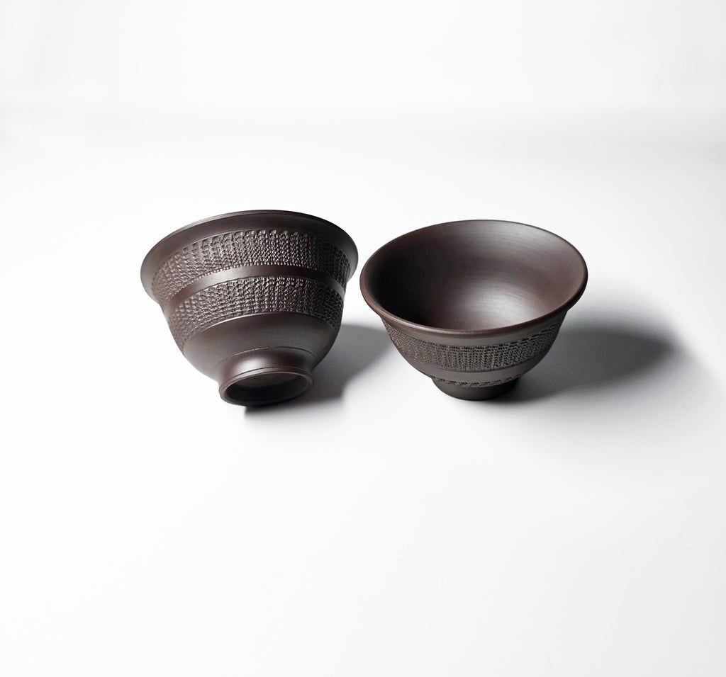 Japanese Yunomi Teacup set – Masaki Tachi – Banko-Yaki Handmade Tea cups 80ml