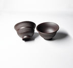 Japanese Yunomi Teacup set – Masaki Tachi – Banko-Yaki Handmade Tea cups 80ml