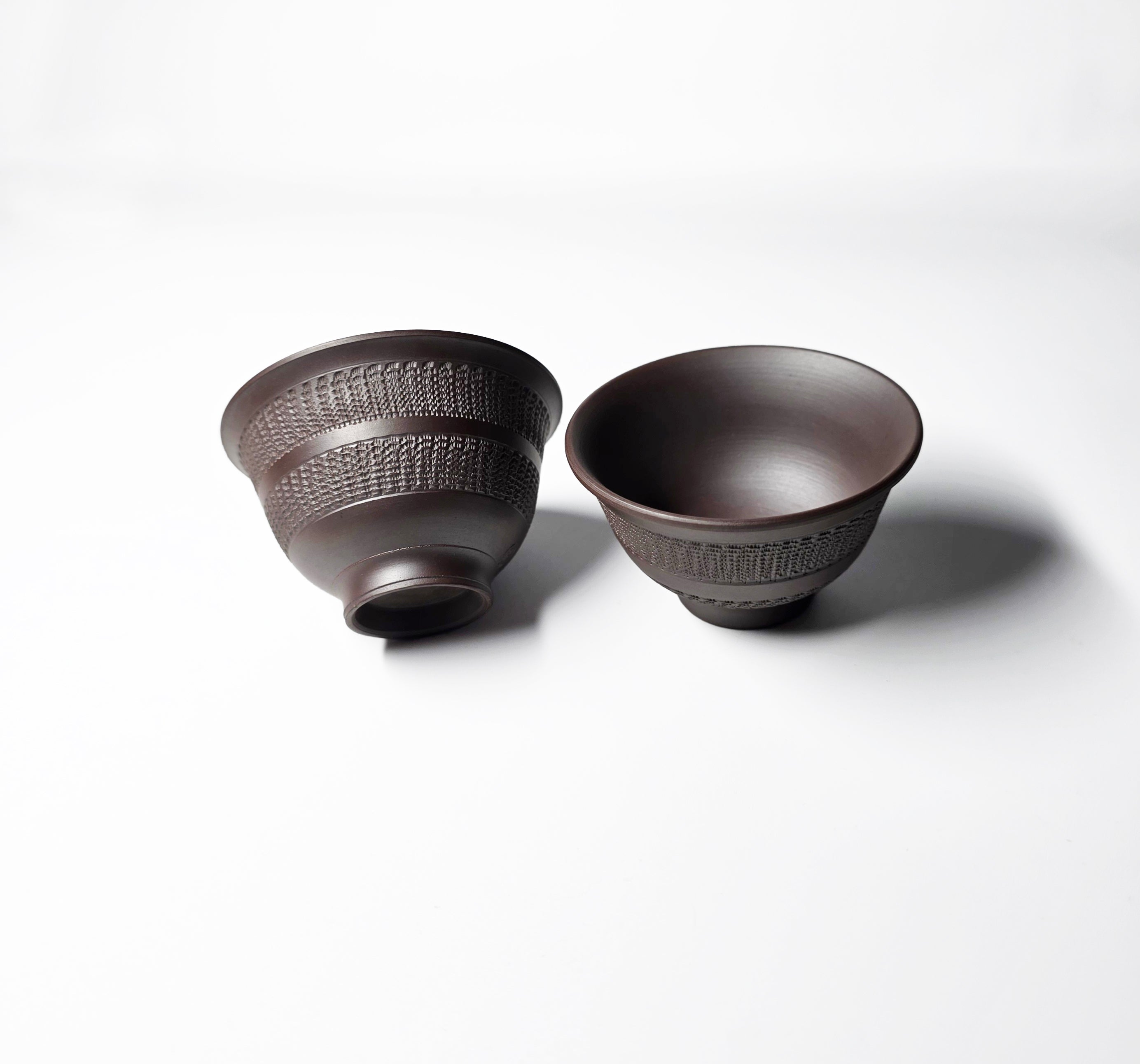 Japanese Yunomi Teacup set – Masaki Tachi – Banko-Yaki Handmade Tea cups 80ml