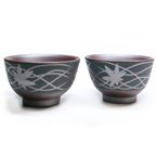Yunomi Teacup, Banko-Yaki, Pair - Suigetsu Kiln - 80ml
