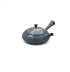 Blue Tokoname-Yaki, Mogake Japanese Kyusu Teapot - Fujita Tokuta-  210 ml