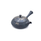 Blue Tokoname-Yaki, Mogake Japanese Kyusu Teapot - Fujita Tokuta-  210 ml
